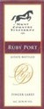 Ruby Port front label